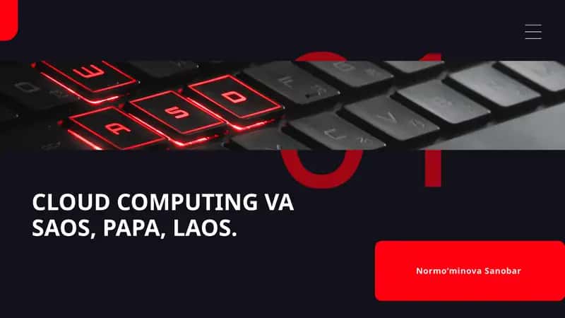 CLOUD COMPUTING VA SAOS, PAPA, LAOS 1