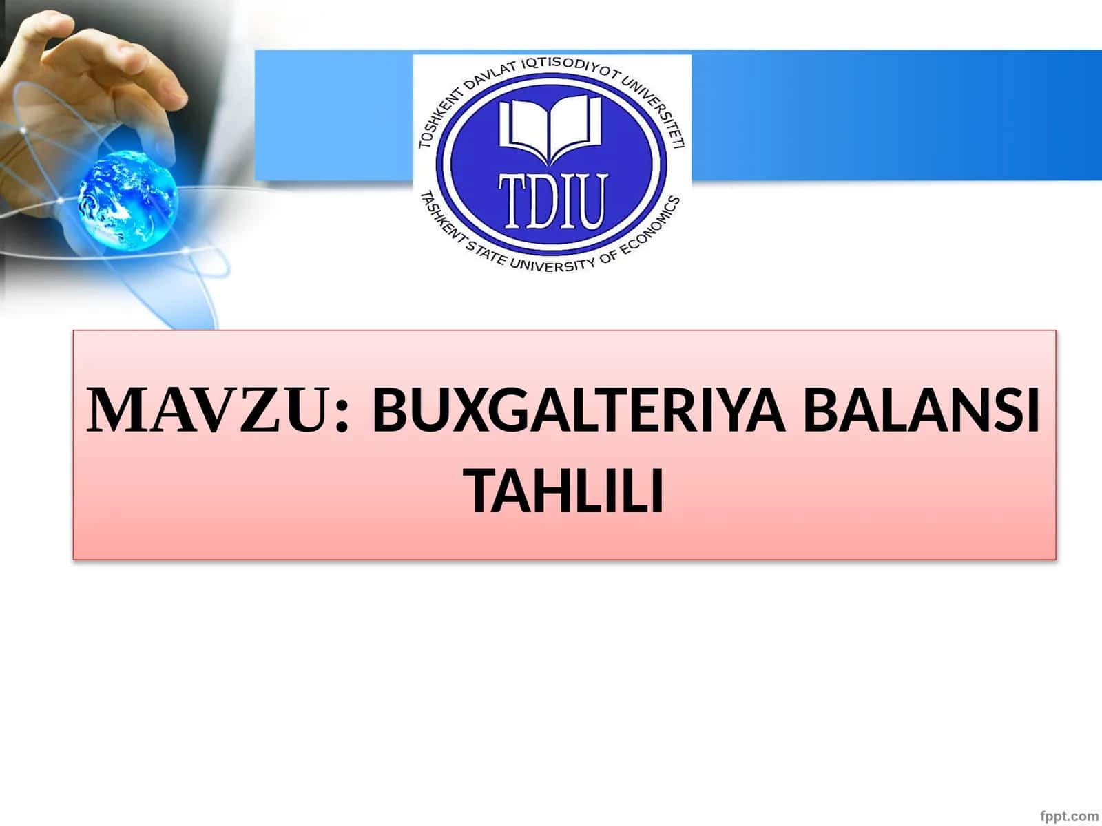 BUXGALTERIYA BALANSI TAHLILI 1