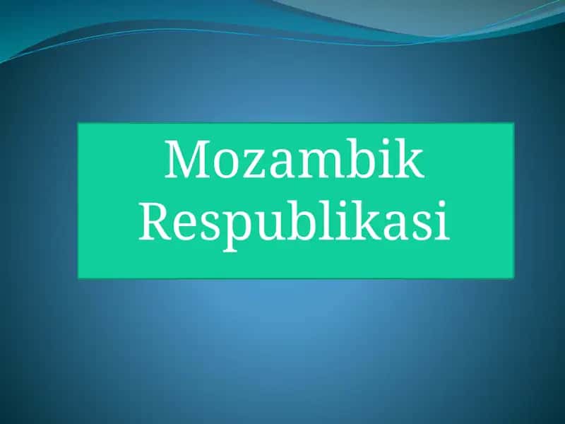 Mozambik Respublikasi 1