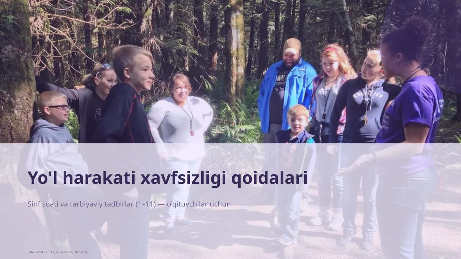 Yo'l harakati xavfsizligi qoidalari 1