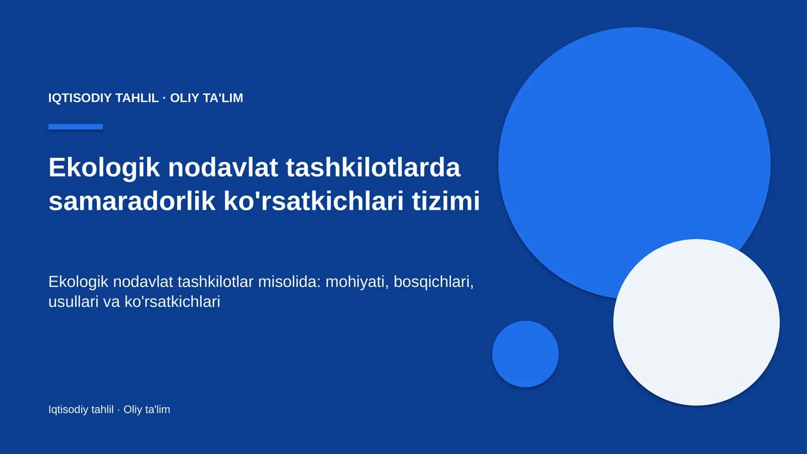 ekologik nodavlat tashkilotlarda samaradorlik ko'rsatkichlari tizimi 6279 1