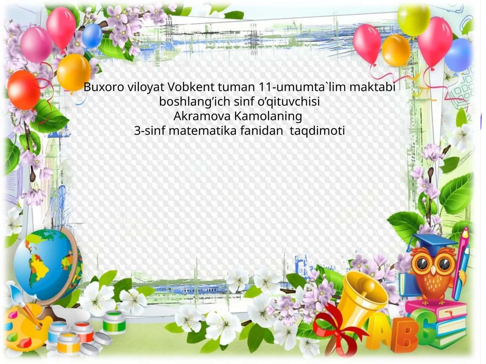 1000 ichida ko`paytirish va bo`lish 1