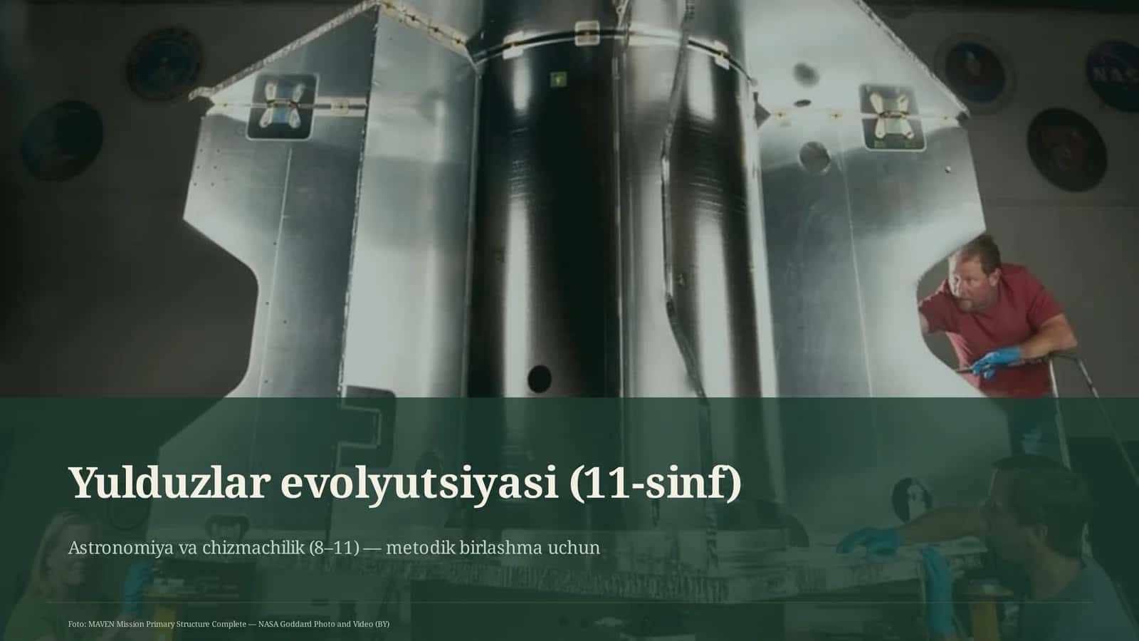Yulduzlar evolyutsiyasi (11-sinf) 1
