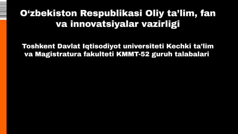 Inflyatsiya va uning aholi daromadlari 1