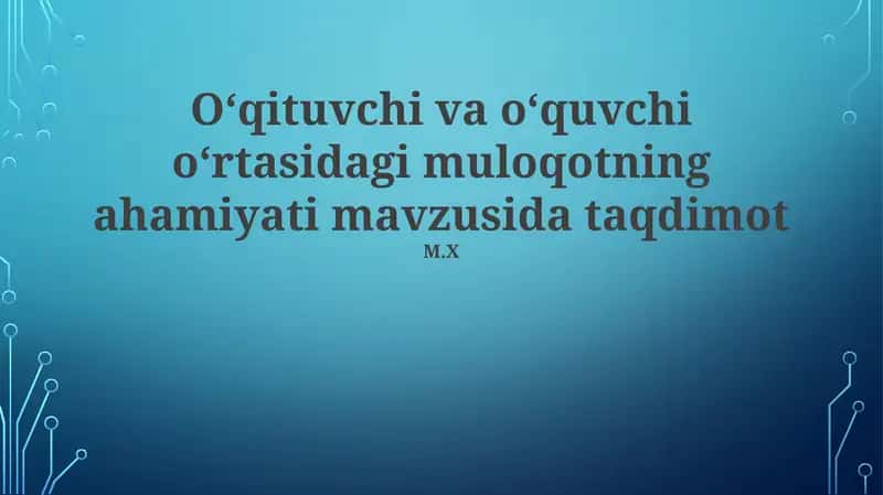 Talabalarning motivatsiyasini oshirish 1