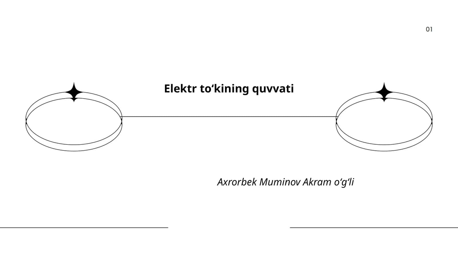 Elektr toʻkining quvvati 1