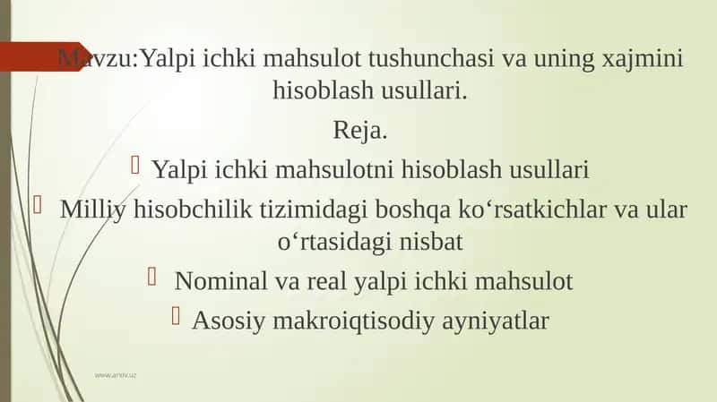 YalpiIchkiMahsulot 1