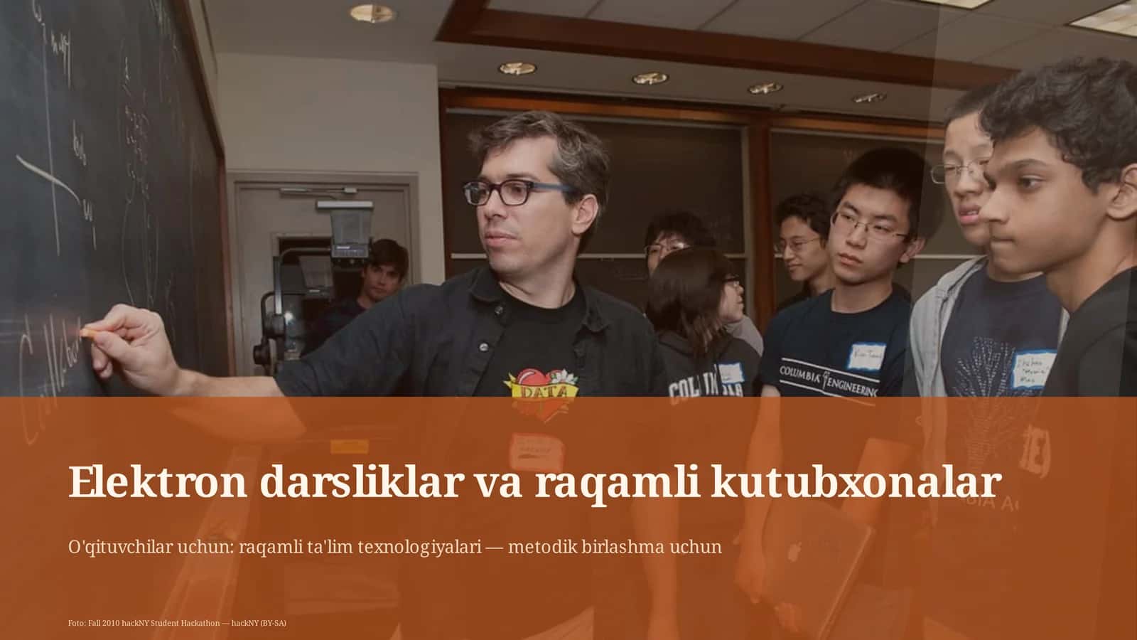 Elektron darsliklar va raqamli kutubxonalar 1