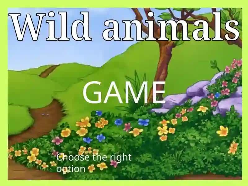Prezentatsiya ( wild animals game)