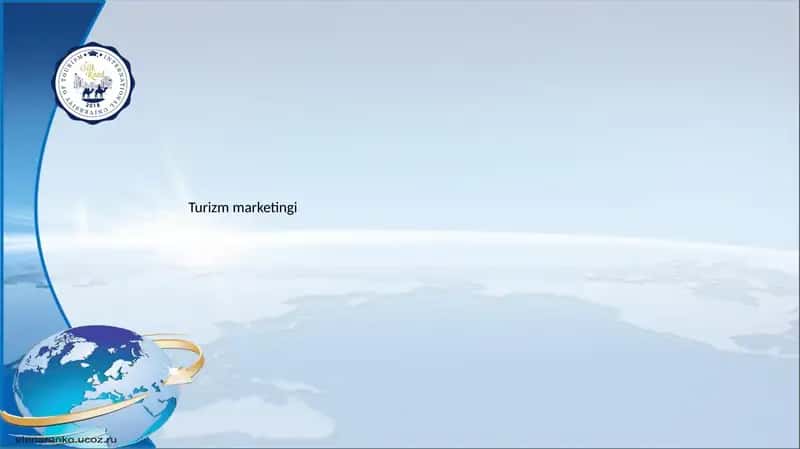 Turizm marketingi 1