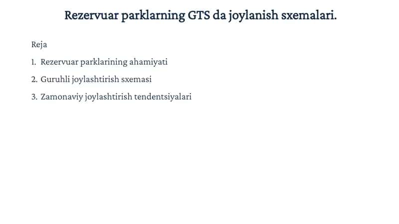 RezervuarparklariningGTS dajoylanish sxemalari 1