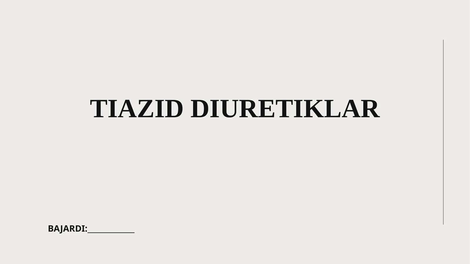TIAZID DIURETIKLAR 1
