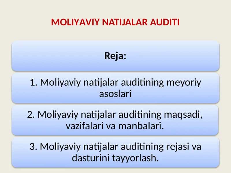 MOLIYAVIY NATIJALAR AUDITI 1