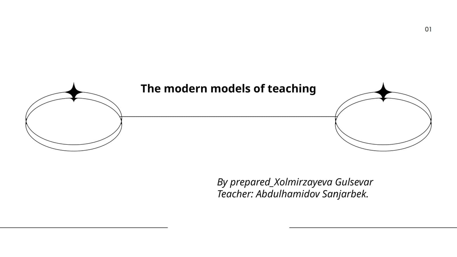 The modern models of teaching 1