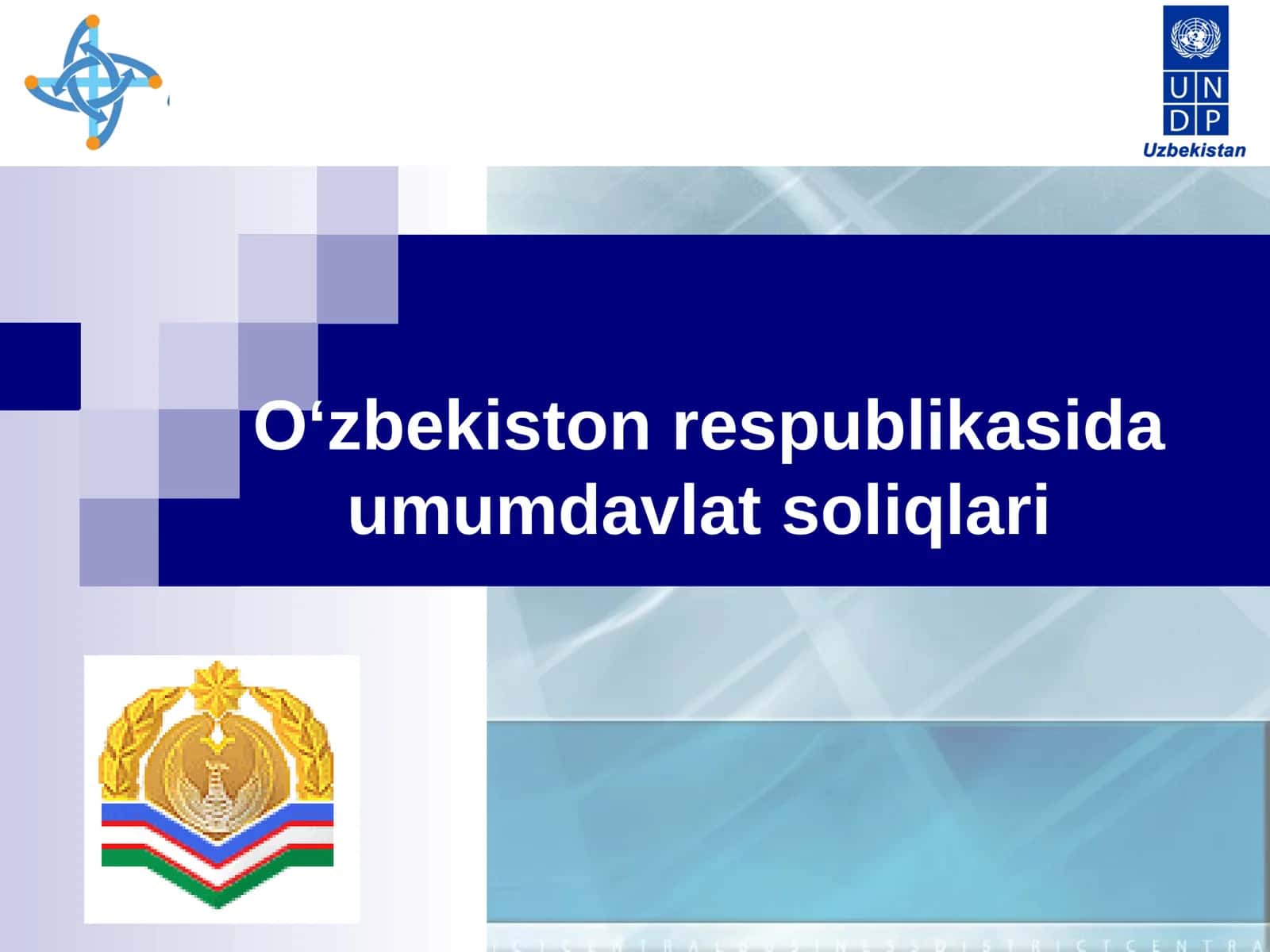 O‘zbekiston respublikasida umum davlat soliqlari 1