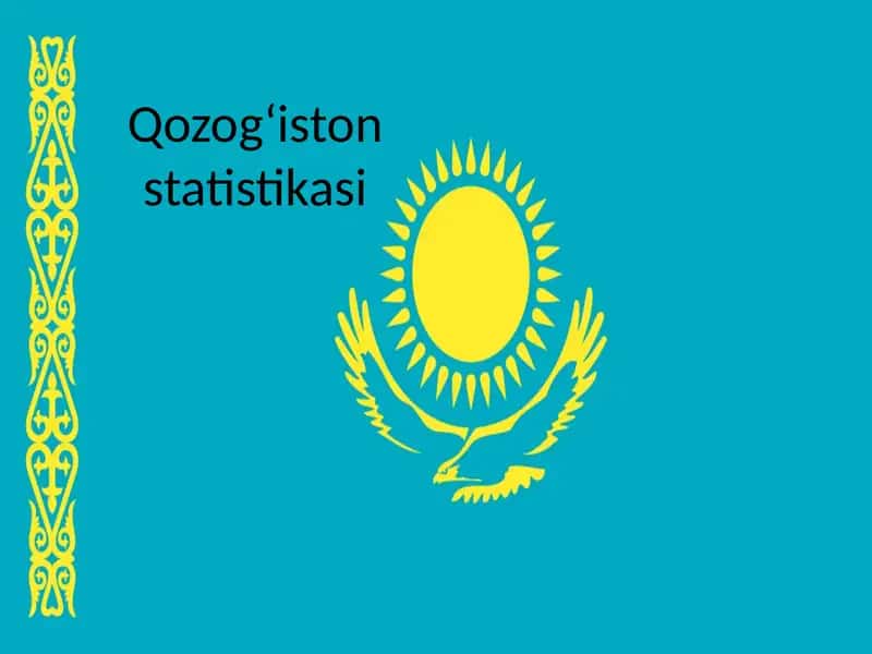 Qozog‘iston statistikasi 1