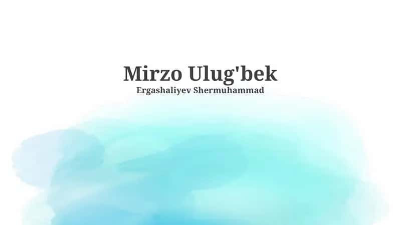 Uluğ Bey Gözlemevi ve Astronomik Çalışmaları 1
