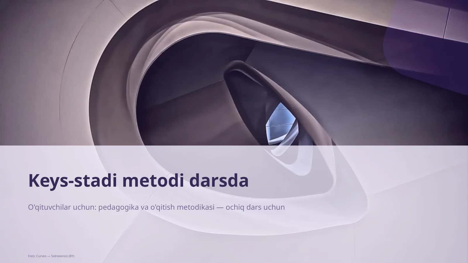 Keys-stadi metodi darsda 1