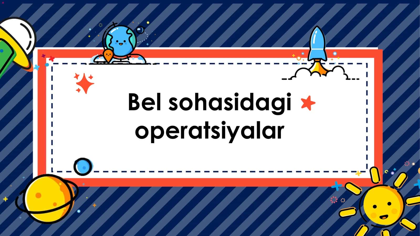 Belsohasidagi operatsiyalar 1