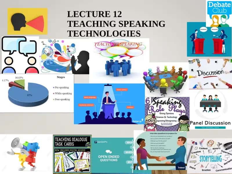 TEACHING SPEAKING TECHNOLOGIES 1