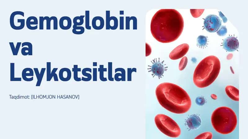 Gemoglobin va Leykotsitlar 1
