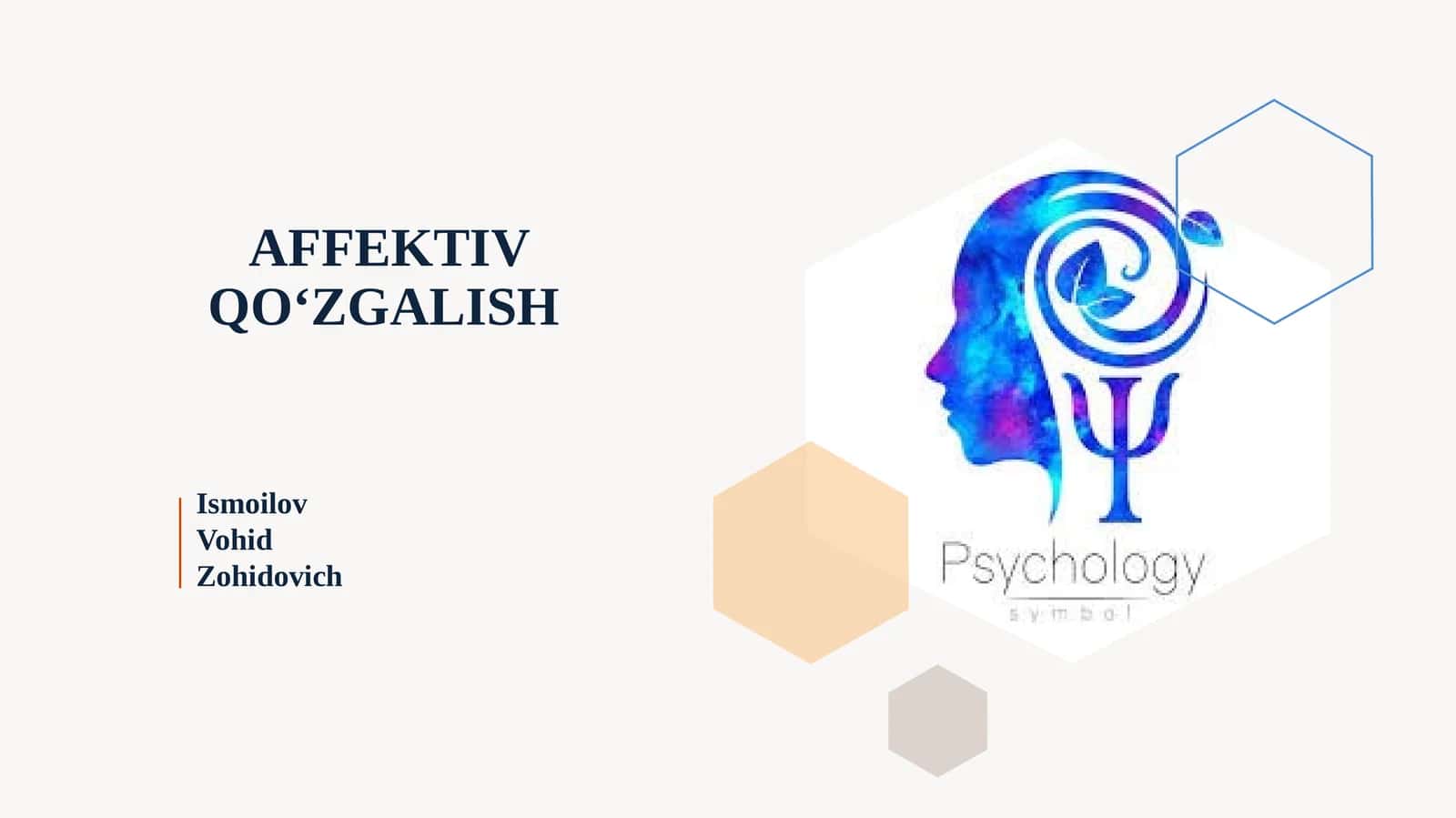 AFFEKTIV QO‘ZGALISH 1