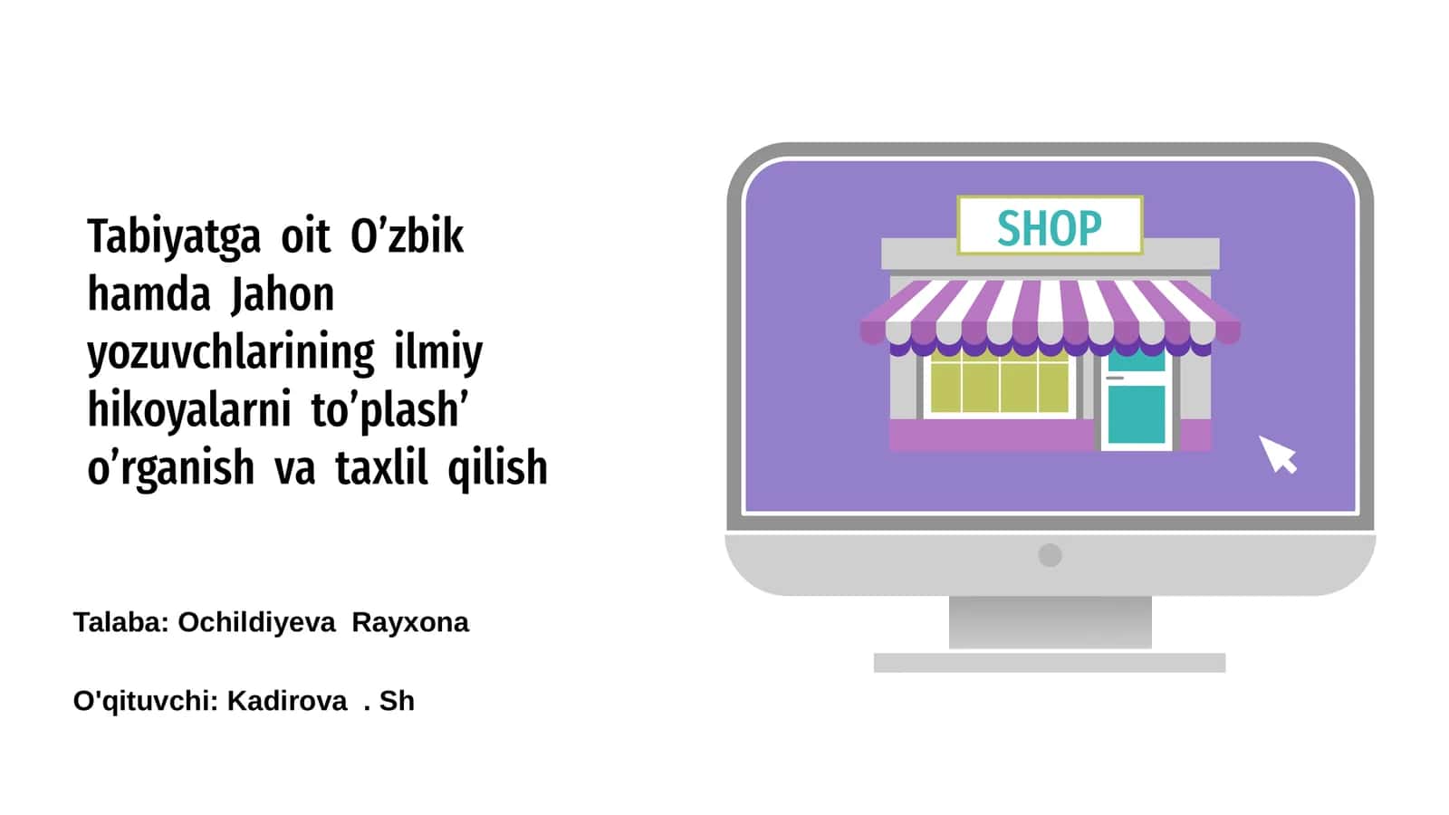 Tabiyatga Oit: Kirish 1