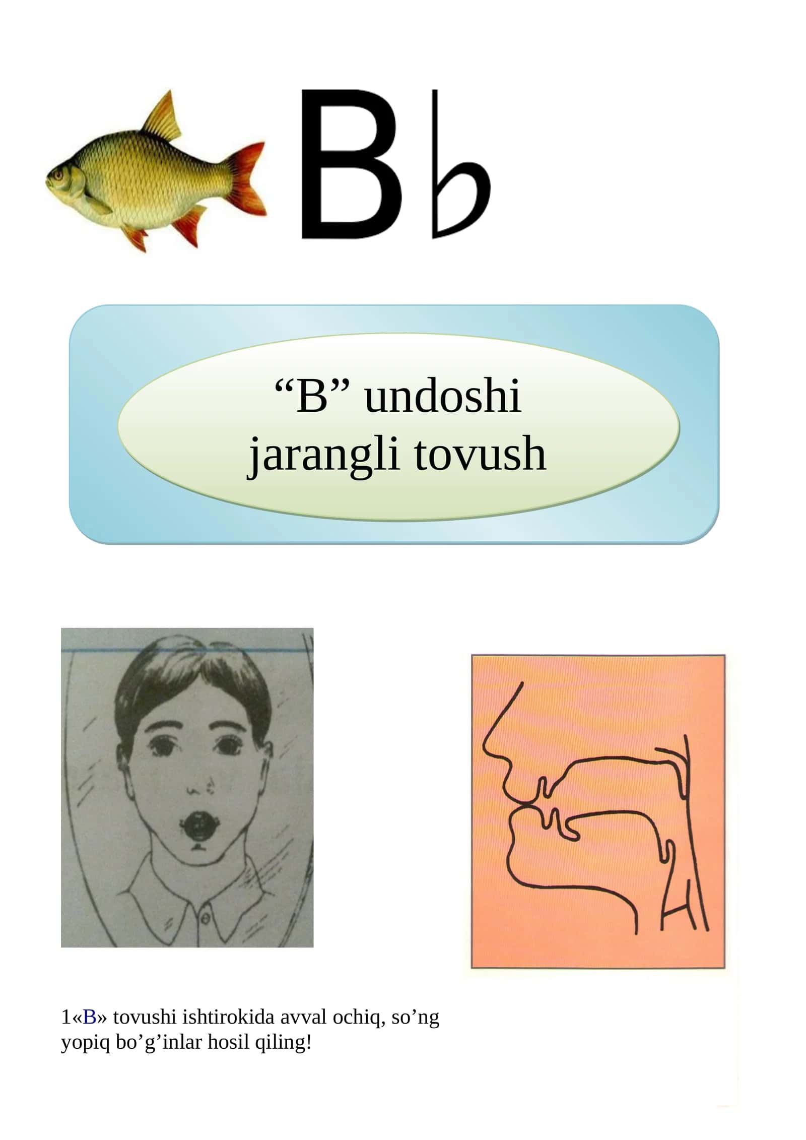 B undoshi jarangli tovush 1