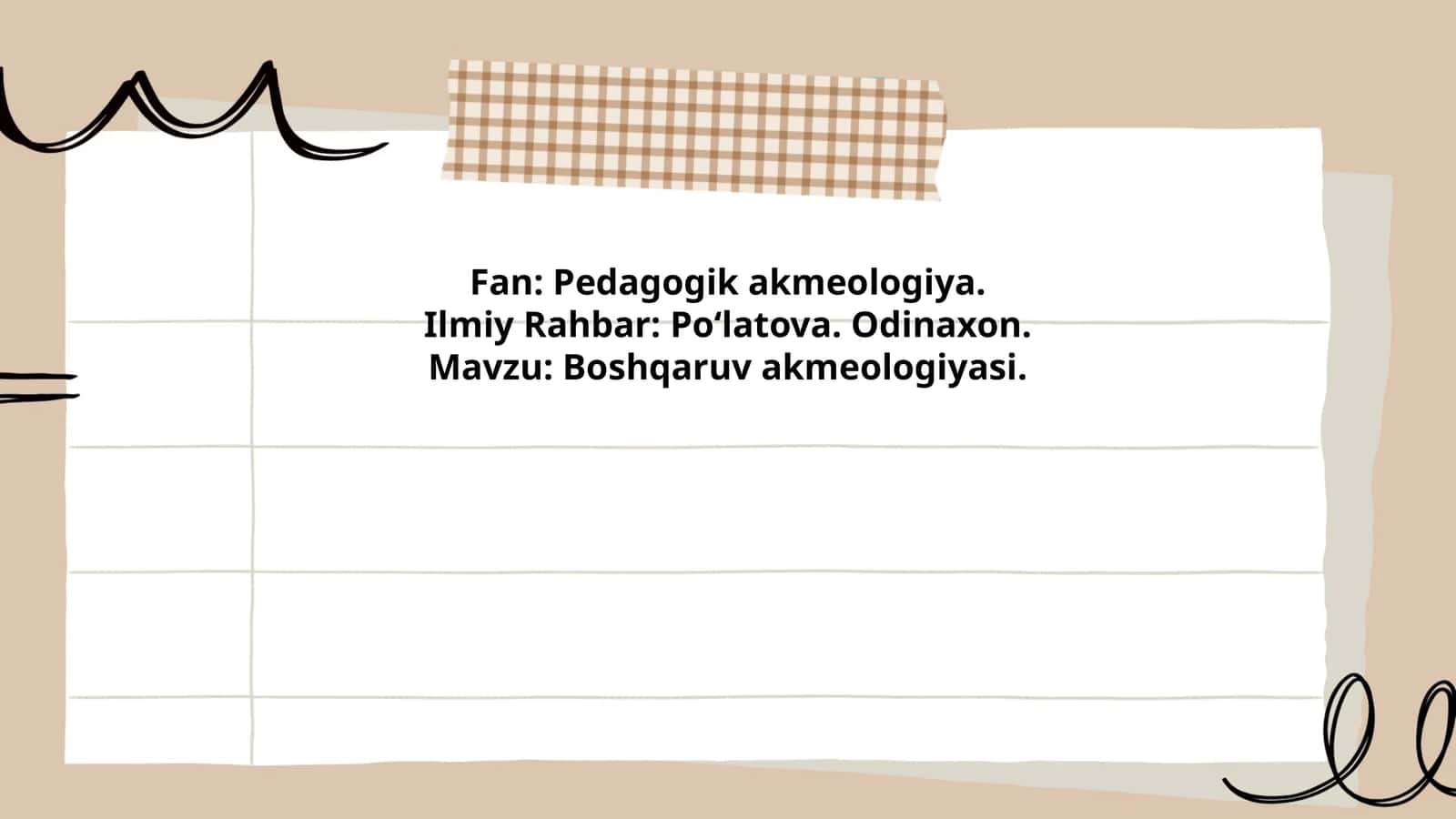 Boshqaruvda akmeologik yondashuvlar 1
