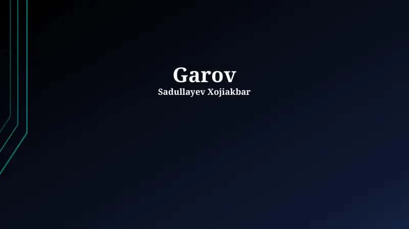 Garov 1