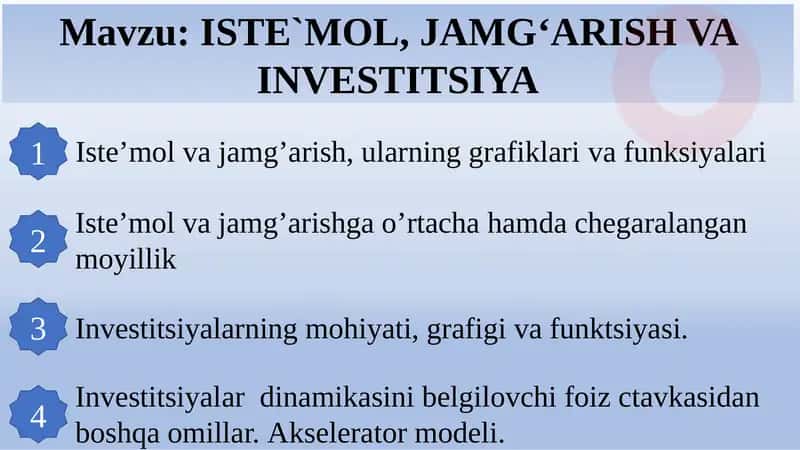 Istе’mоl vа jаmg’аrish, ulаrning grаfiklаrivafunksiyalari 1