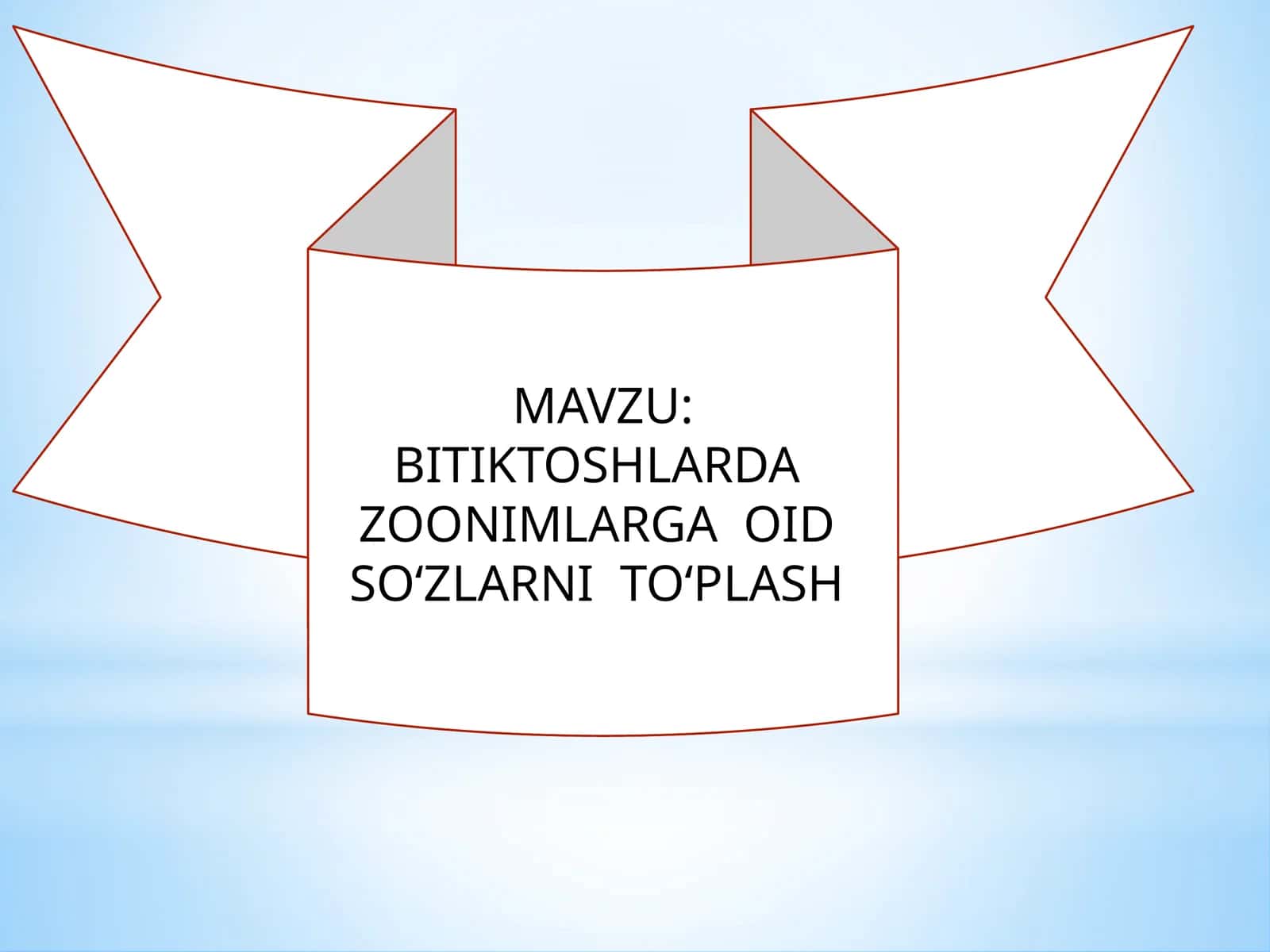 BITIKTOSHLARDA  ZOONIMLARGA  OID  SO‘ZLARNI  TO‘PLASH 1