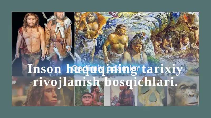 Insonhuquqiningtarixiyrivojlanishbosqichlari 1