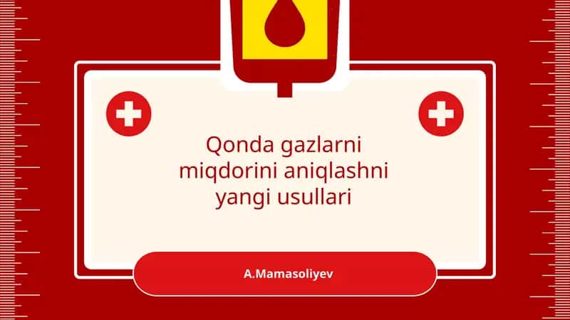 Gazlarni miqdorini aniqlashni yangi usullari 1