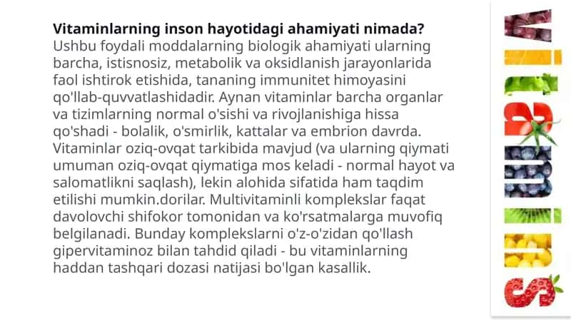 Vitaminlar 1