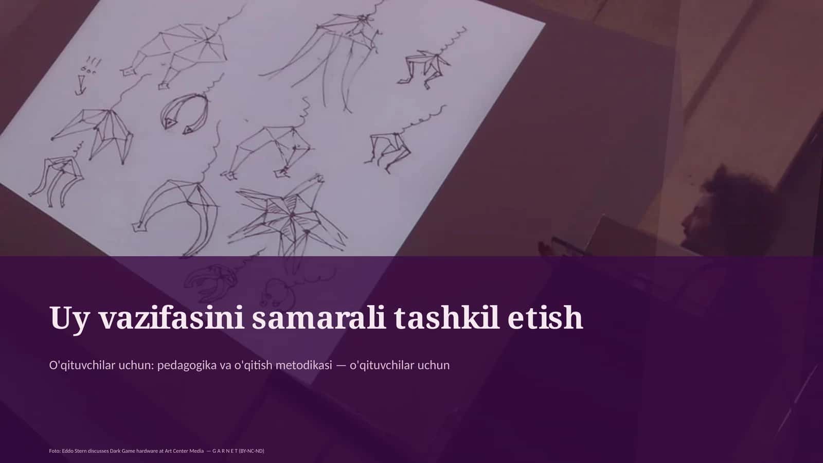 Uy vazifasini samarali tashkil etish 1
