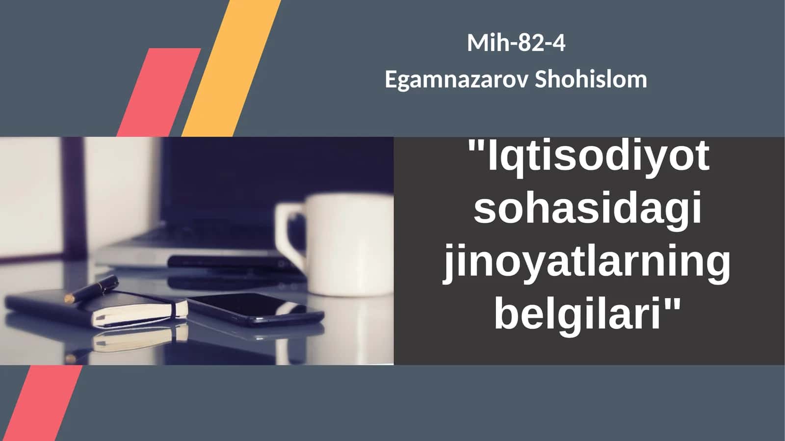 Iqtisodiyot sohasidagi jinoyatlarning belgilari 1