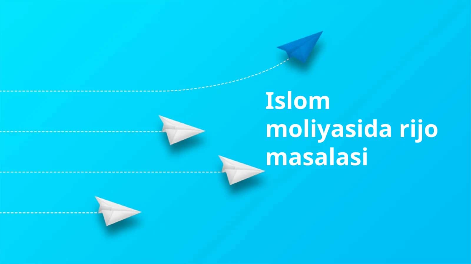 Islom moliyasida rijo masalasi 1