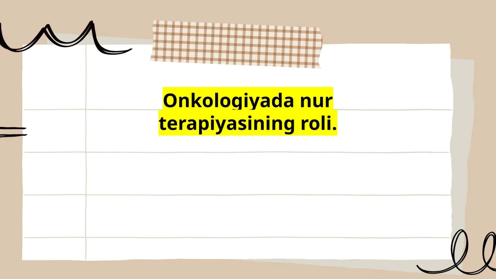 Onkologiyada nur terapiyasining roli 1