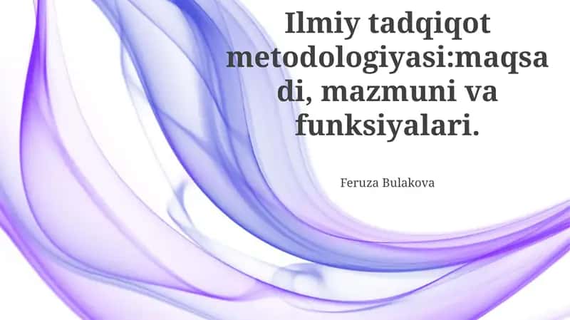Ilmiy tadqiqot ta'rifi 1