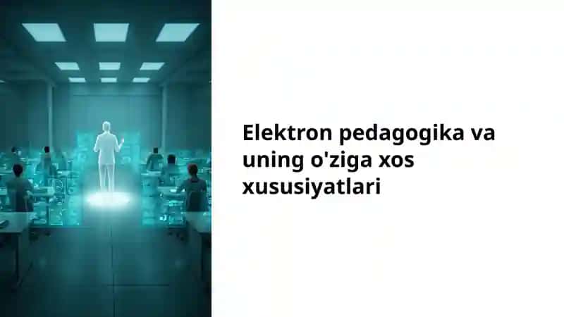 Elektron pedagogika