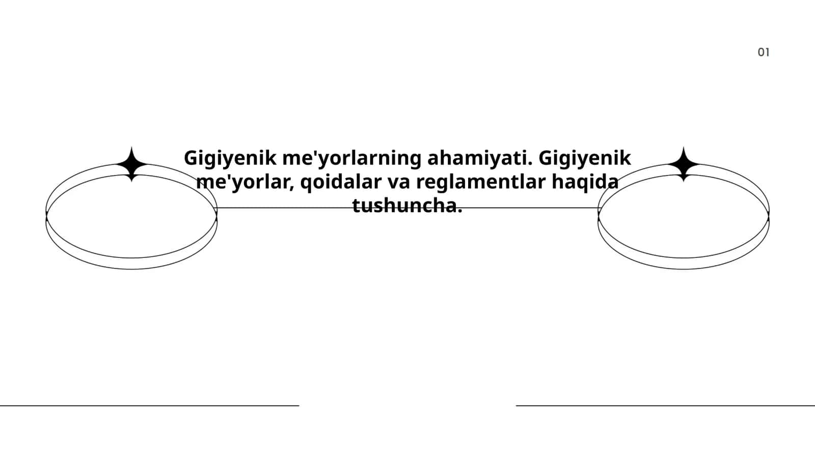 Gigiyenik me'yorlarning ahamiyati 1