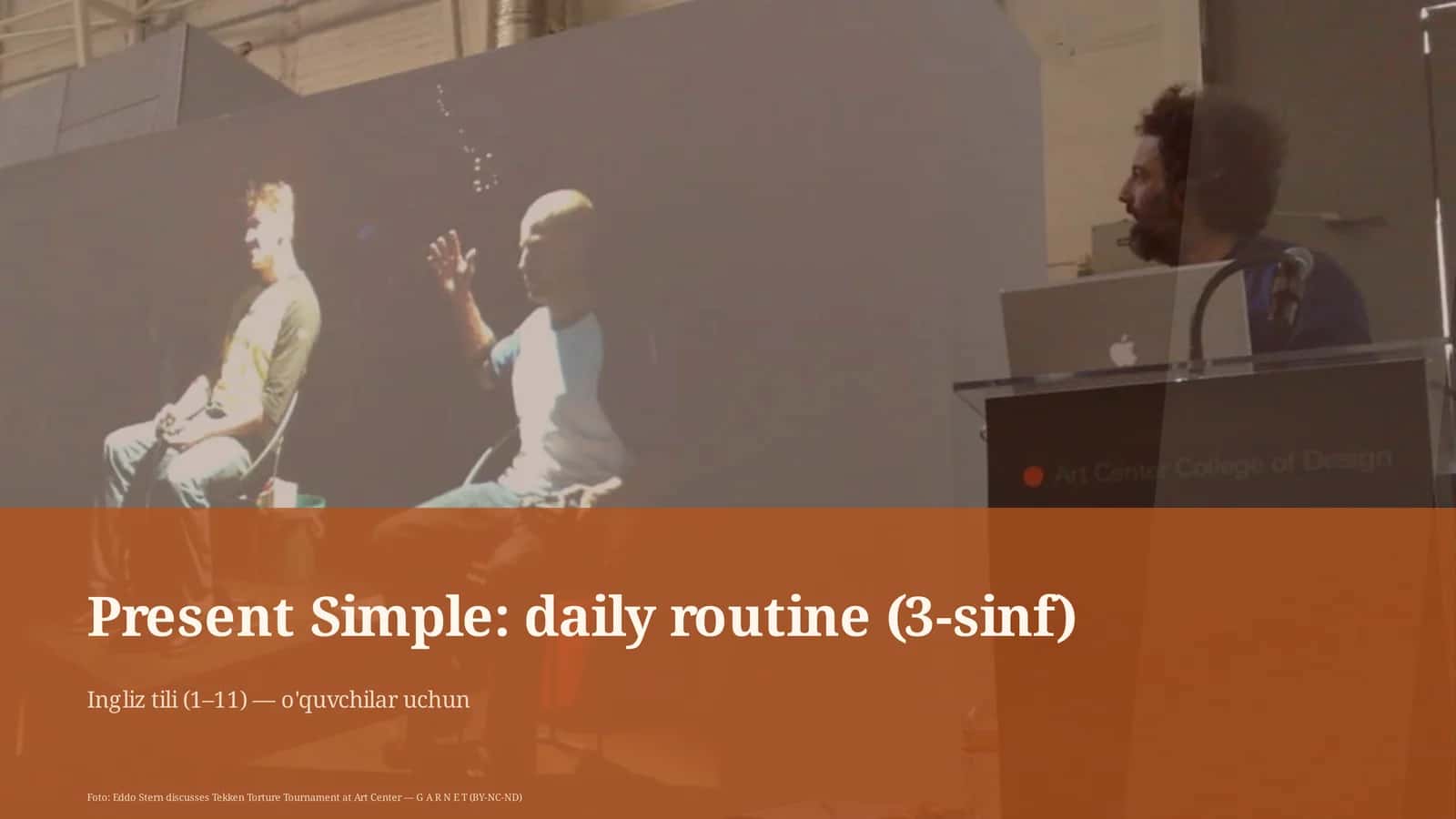 Present Simple: daily routine (3-sinf) 1