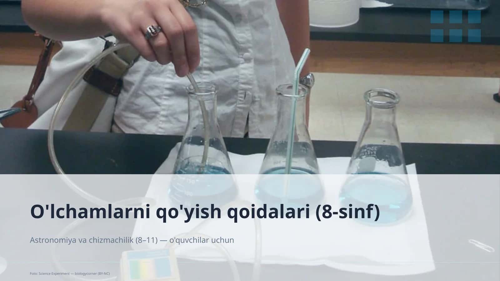 O'lchamlarni qo'yish qoidalari (8-sinf) 1