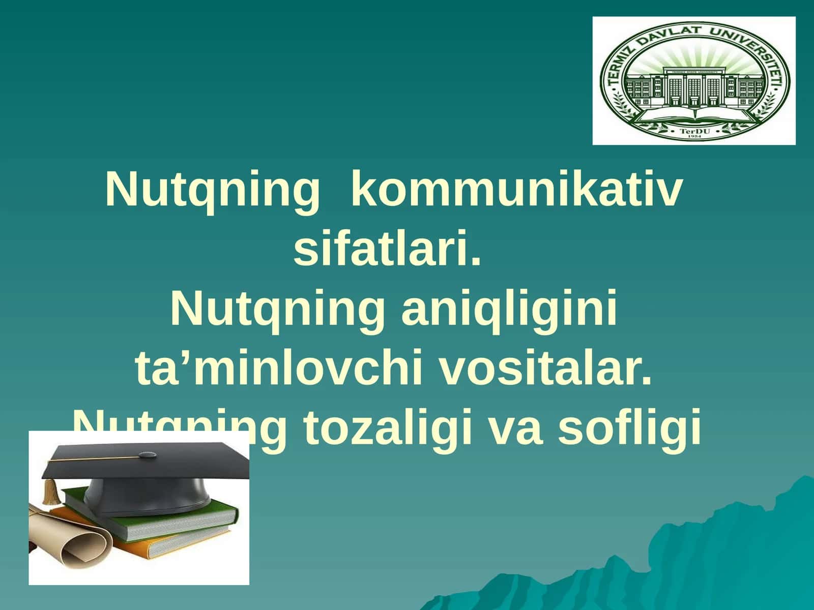 Nutqning kommunikativ sifatlari 1