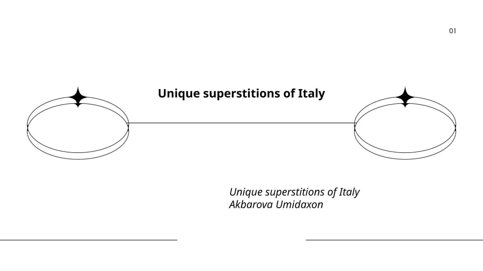 Unique superstitions of Italy 1