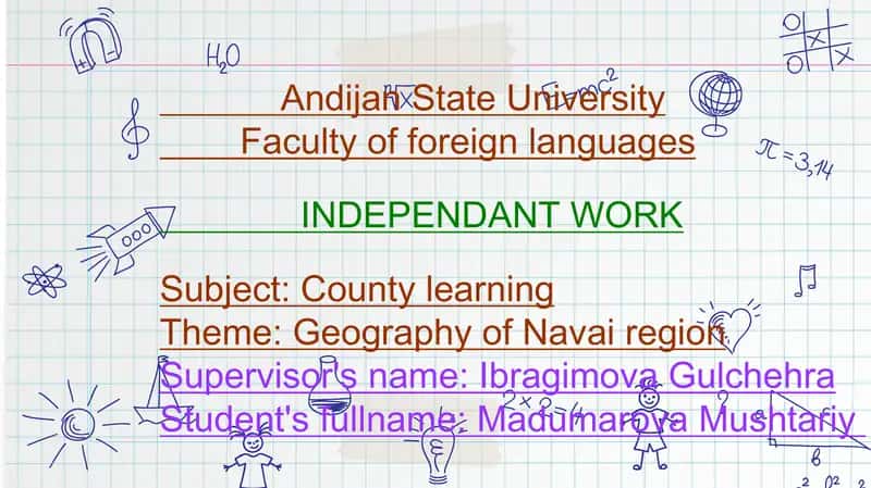 Geography of Navai Region 1