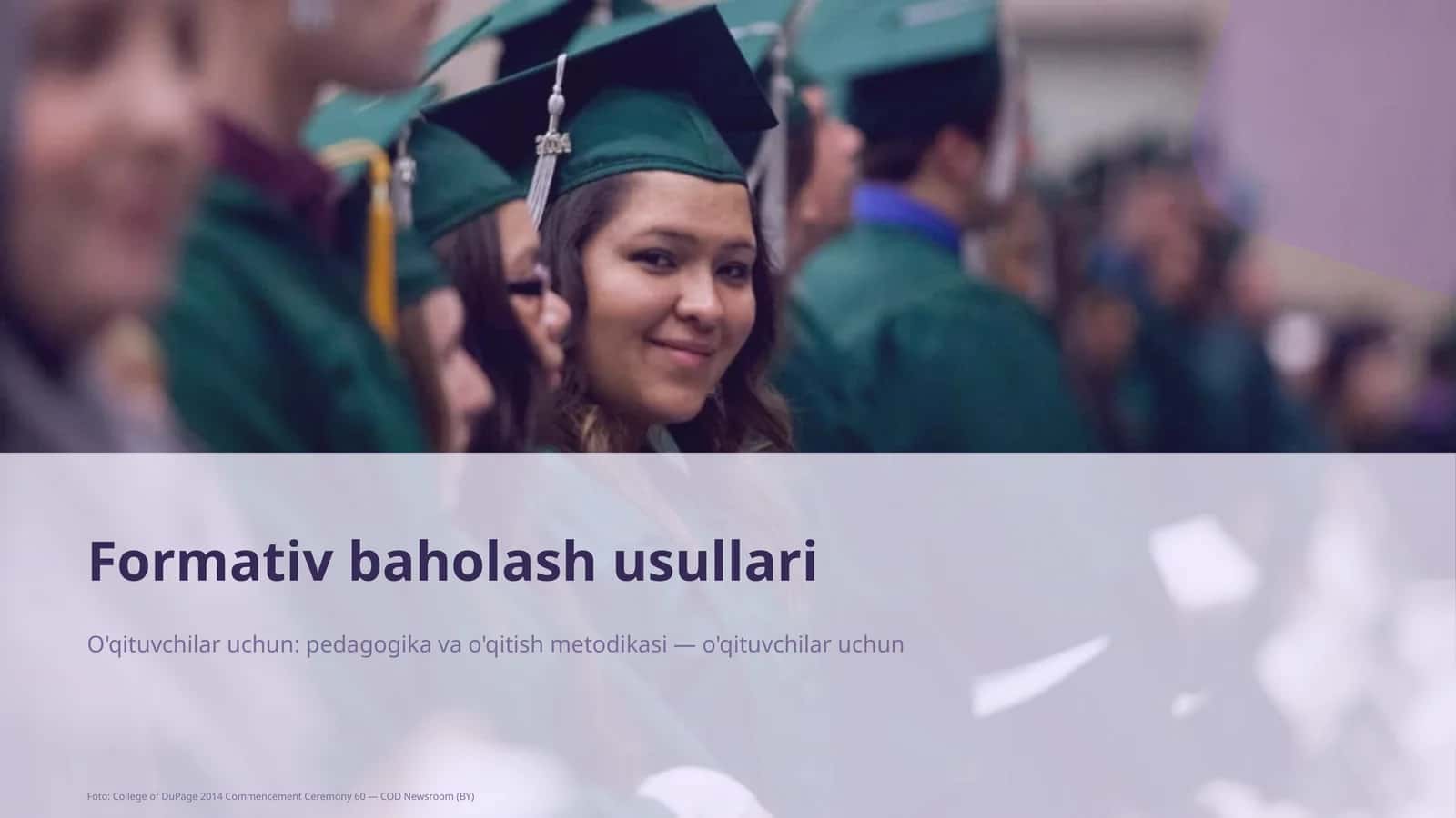 Formativ baholash usullari 1