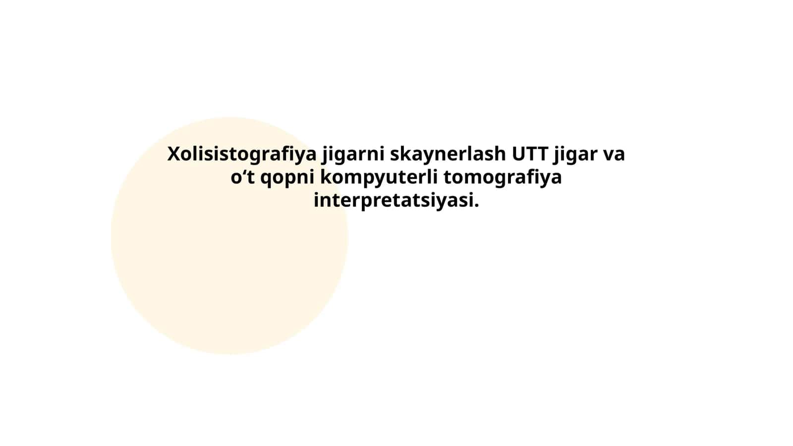 Xolisistografiya tahlillari 1