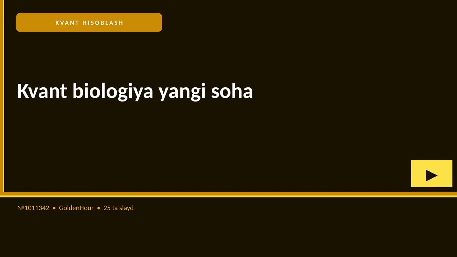 Kvant biologiya yangi soha 1